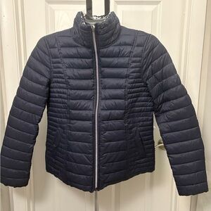 Reversible Nautica Navy Puffer Jacket